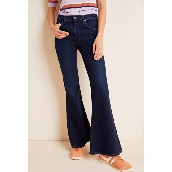 NWT Citizens of Humanity Chloe Petite Mid Rise Super Flare Jeans Size 24 - Picture 3 of 11